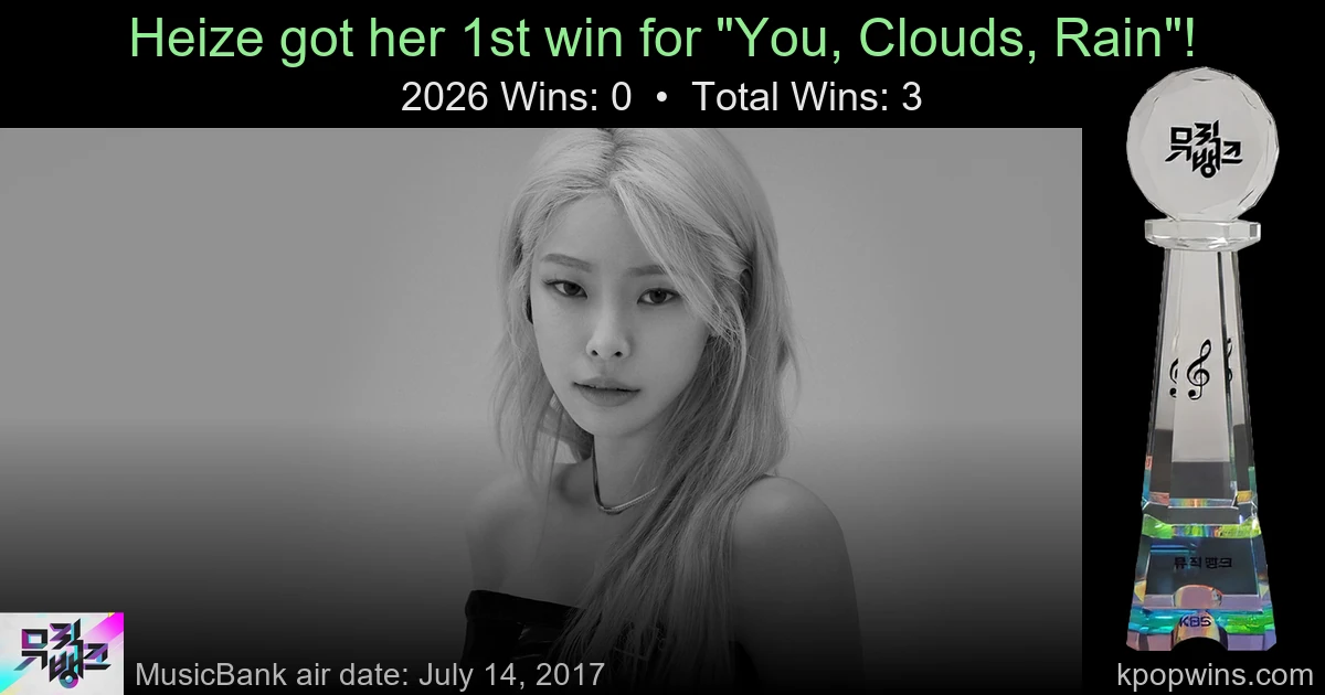 Heize - You, Clouds, Rain